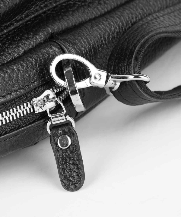 کیف دوشی مردانه چرم کروکو Croco Leather مدل ادریس