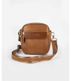کیف دوشی چرم طبیعی چرم کروکو Croco Leather مدل کوشا