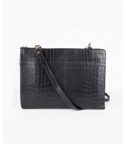 کیف کلاسور چرم طبیعی چرم کروکو Croco Leather مدل ایرن