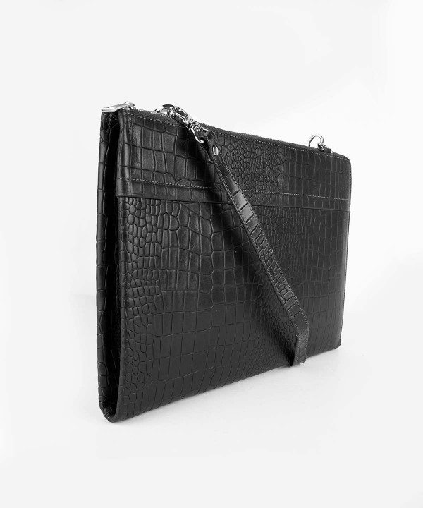 کیف کلاسور چرم کروکو Croco Leather مدل ایرن