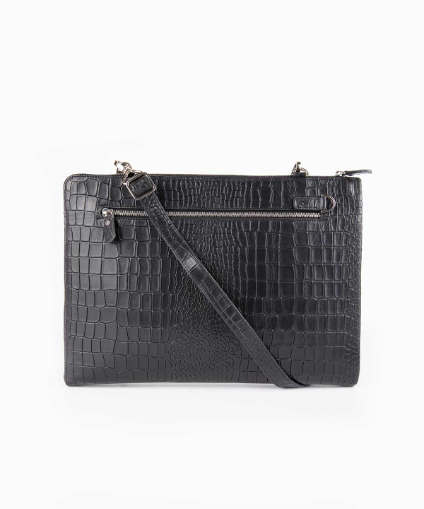 کیف کلاسور چرم کروکو Croco Leather مدل ایرن
