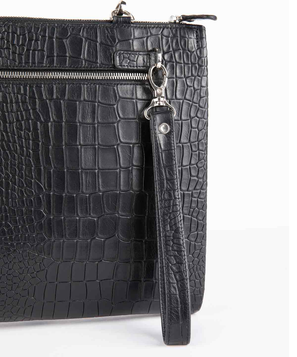 کیف کلاسور چرم کروکو Croco Leather مدل ایرن