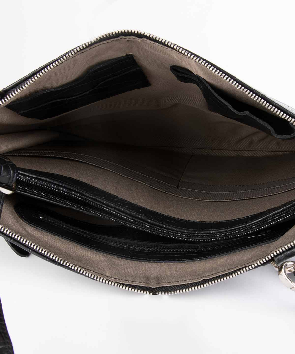 کیف کلاسور چرم کروکو Croco Leather مدل ایرن