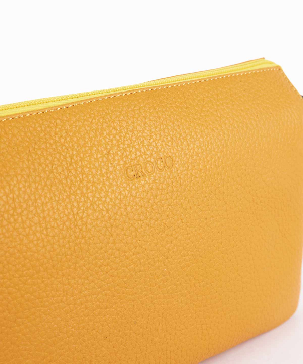 کیف دوشی زنانه چرم کروکو Croco Leather مدل ساتین