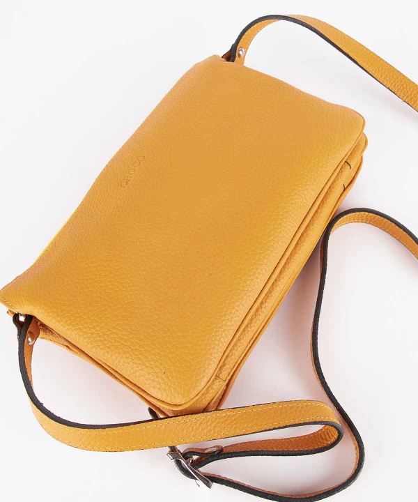 کیف دوشی زنانه چرم کروکو Croco Leather مدل ساتین
