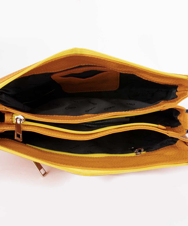 کیف دوشی زنانه چرم کروکو Croco Leather مدل ساتین