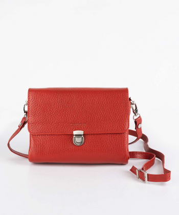 کیف دوشی زنانه چرم طبیعی چرم کروکو Croco Leather مدل هورناز