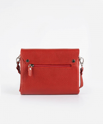 کیف دوشی زنانه چرم طبیعی چرم کروکو Croco Leather مدل هورناز