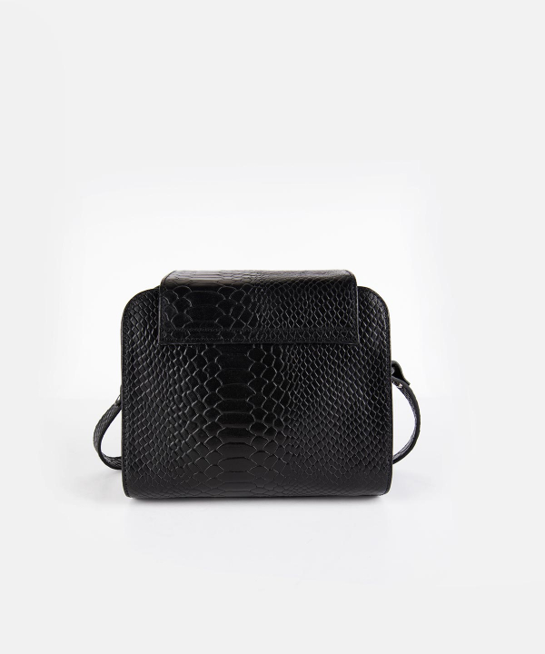 کیف دوشی زنانه چرم کروکو Croco Leather مدل گلدن