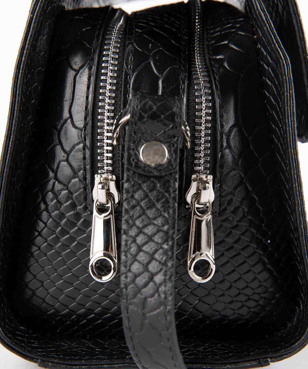 کیف دوشی زنانه چرم کروکو Croco Leather مدل گلدن