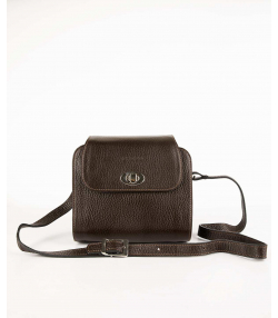 کیف دوشی زنانه چرم طبیعی چرم کروکو Croco Leather مدل گلدن