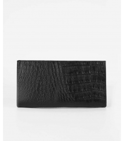 کیف پول زنانه چرم طبیعی چرم کروکو Croco Leather مدل لیا