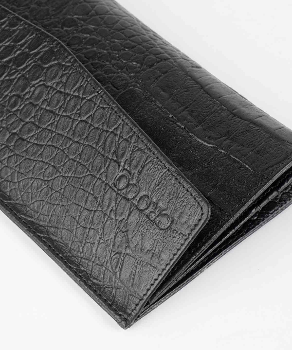 کیف پول زنانه چرم کروکو Croco Leather مدل لیا