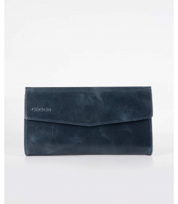 کیف پول زنانه چرم طبیعی چرم کروکو Croco Leather مدل لیا
