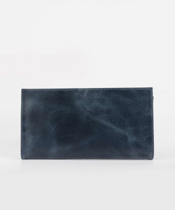 کیف پول زنانه چرم طبیعی چرم کروکو Croco Leather مدل لیا