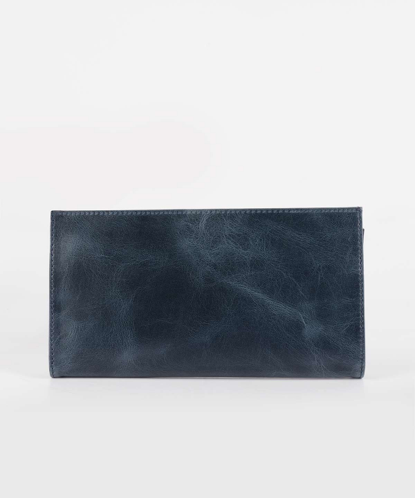 کیف پول زنانه چرم طبیعی چرم کروکو Croco Leather مدل لیا