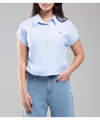 شوميز لينن زنانه بهبود مدل 711061