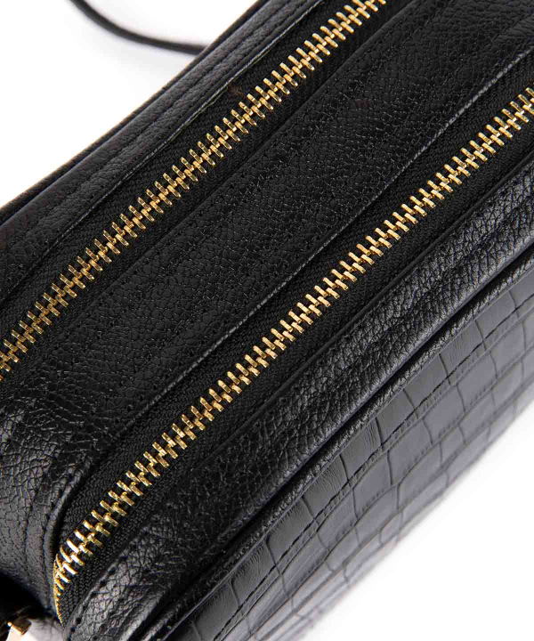 کیف دوشی زنانه چرم کروکو Croco Leather مدل ترزا