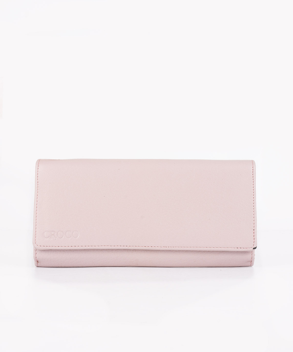 کیف پول زنانه چرم طبیعی چرم کروکو Croco Leather مدل ماترا