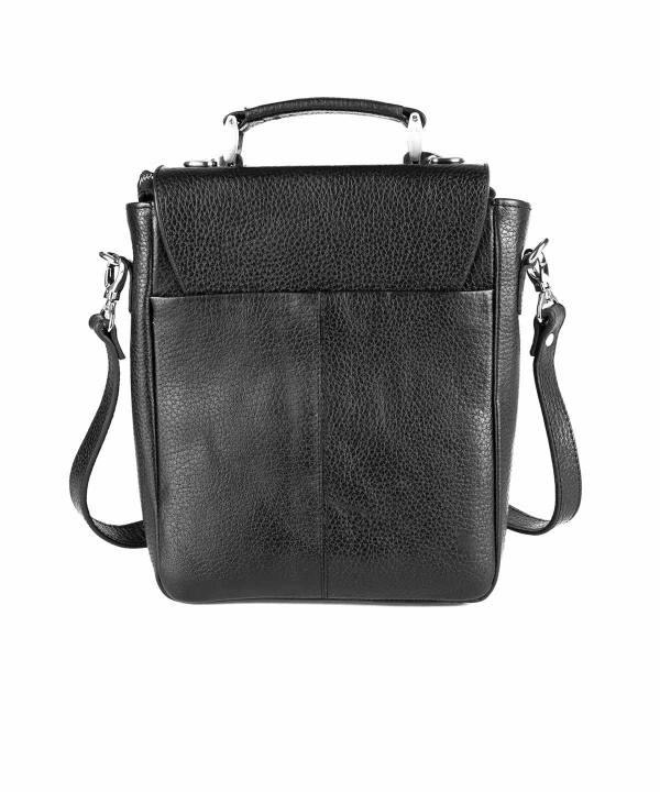 کیف دوشی مردانه چرم کروکو Croco Leather مدل سالواتوره