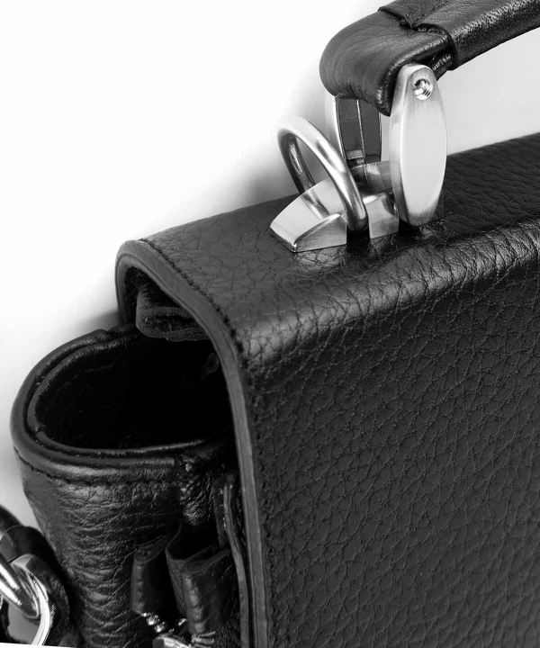 کیف دوشی مردانه چرم کروکو Croco Leather مدل سالواتوره