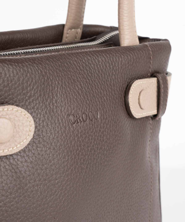 کیف دوشی زنانه چرم کروکو Croco Leather مدل روناک