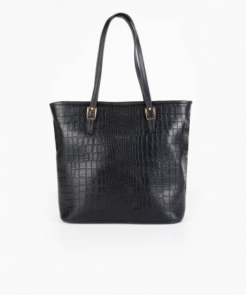 کیف دوشی زنانه چرم کروکو Croco Leather مدل سامانتا