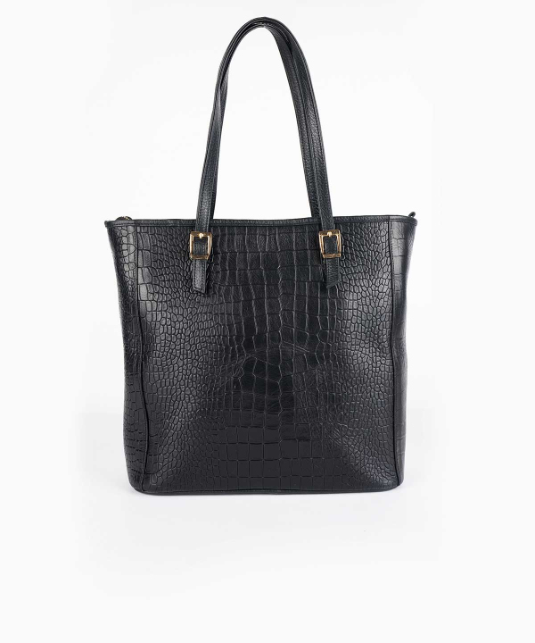 کیف دوشی زنانه چرم کروکو Croco Leather مدل سامانتا