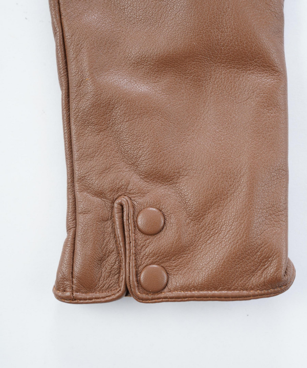 دستکش چرم طبیعی زنانه چرم مشهد Mashad leather مدل R0149