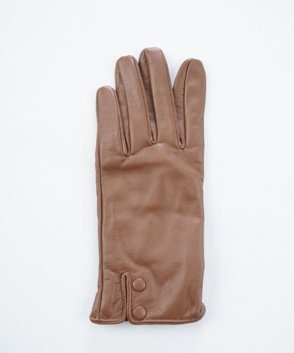 دستکش چرم طبیعی زنانه چرم مشهد Mashad leather مدل R0149
