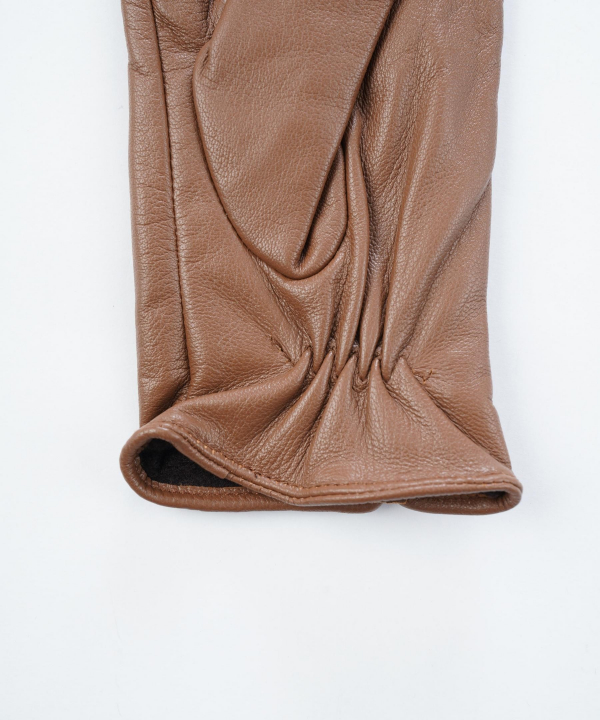 دستکش چرم طبیعی زنانه چرم مشهد Mashad leather مدل R0149