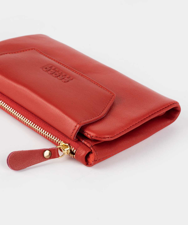 کیف پول زنانه چرم کروکو Croco Leather مدل سالی