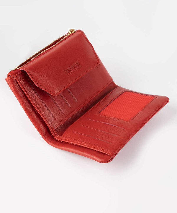 کیف پول زنانه چرم کروکو Croco Leather مدل سالی