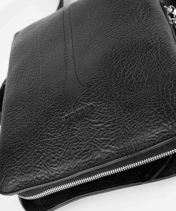 کیف دوشی چرم کروکو Croco Leather مدل باربارا
