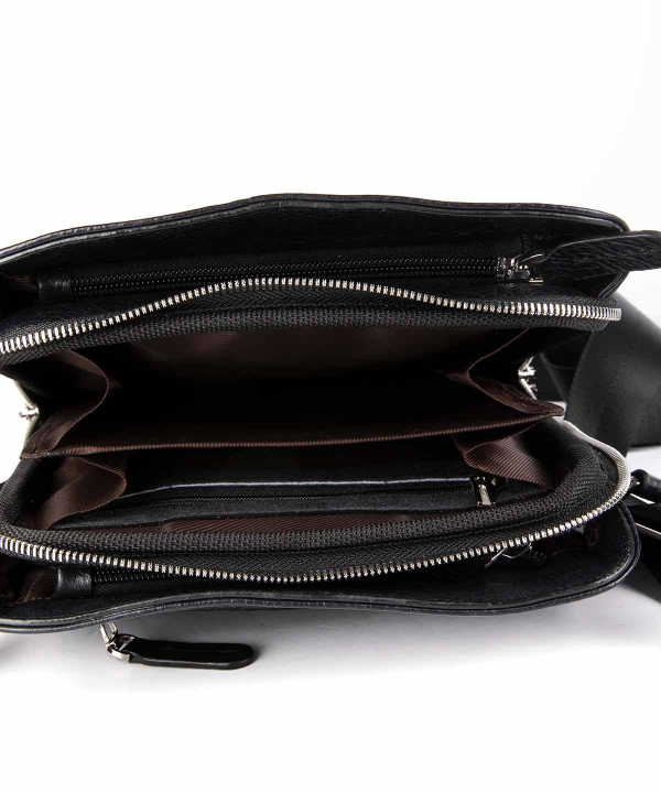 کیف دوشی چرم کروکو Croco Leather مدل باربارا