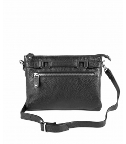 کیف دوشی زنانه چرم طبیعی چرم کروکو Croco Leather مدل ناریان