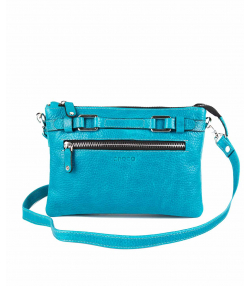 کیف دوشی زنانه چرم طبیعی چرم کروکو Croco Leather مدل ناریان