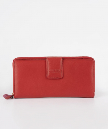 کیف پول زنانه چرم کروکو Croco Leather مدل سوزان