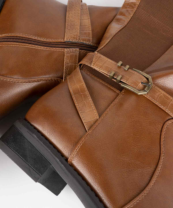 بوت چرم زنانه جوتی جینز JootiJeans مدل 04871611