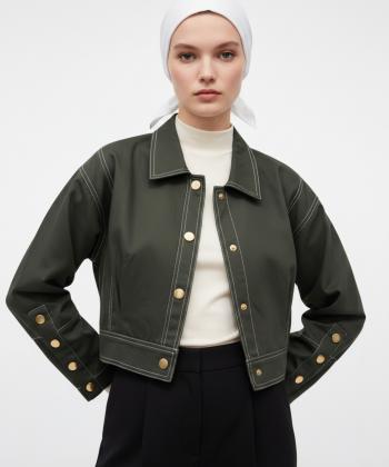 بامبر جكت زنانه ماهو مدل bomber