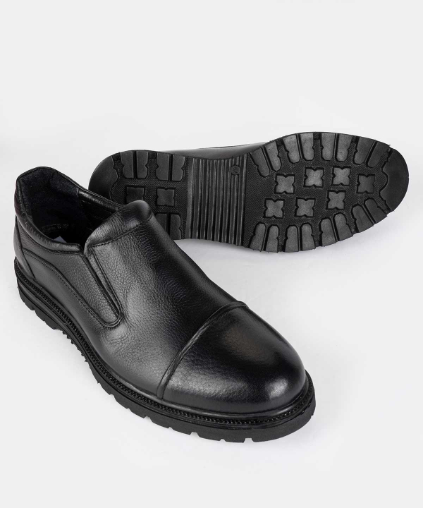 کفش راحتی چرم مردانه شیفر Shifer مدل 7353a