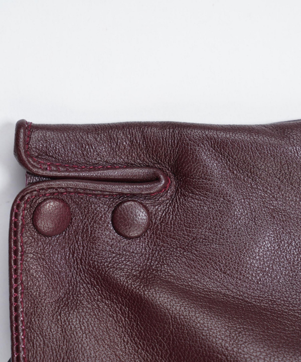 دستکش چرم طبیعی زنانه چرم مشهد Mashad leather مدل R0149