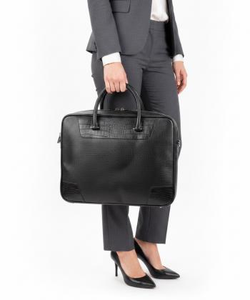 کیف اداری چرم طبیعی مردانه شیفر مدل 9637C