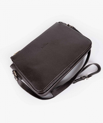 کیف دوشی چرم طبیعی زنانه شیفر Shifer مدل 9093B