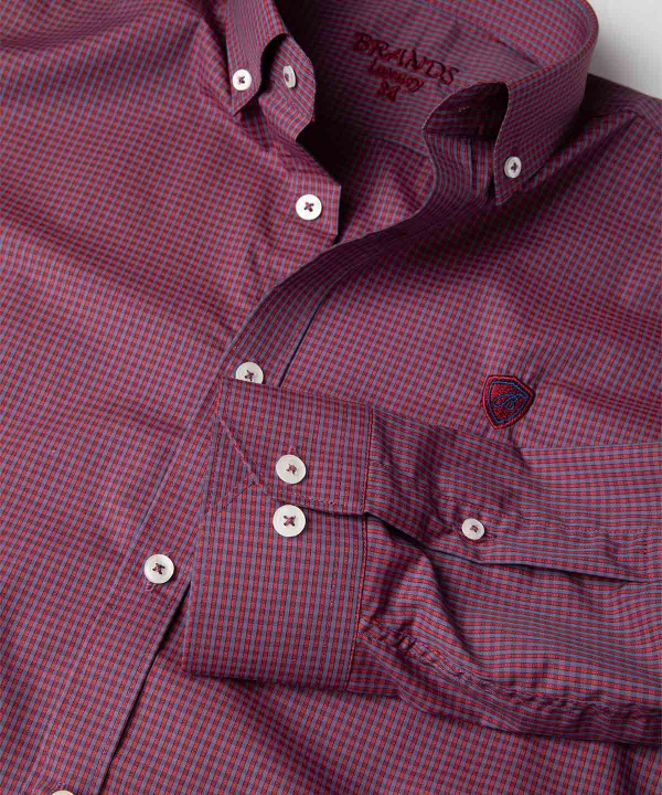 پیراهن چهارخانه مردانه برندس Brands کد br1941