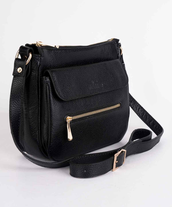 کیف دوشی زنانه چرم شیفر Shifer مدل 9013B