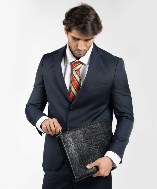 کیف کلاسور چرم کروکو Croco Leather مدل ایرن