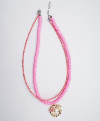 گردنبند زنانه قلم فلزي مدل necklace2L03