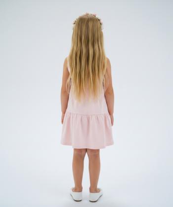 پيراهن آستين حلقه اي دخترانه ناربن مدل KD1716