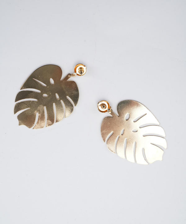 گوشواره زنانه قلم فلزی مدل earringMgold01